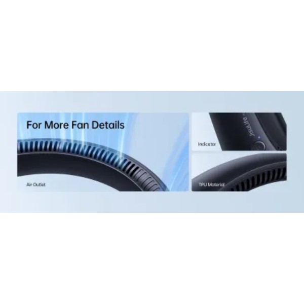 Фото - Вентилятор портативний Jisulife Neck Fan Life3 FA14 Blue